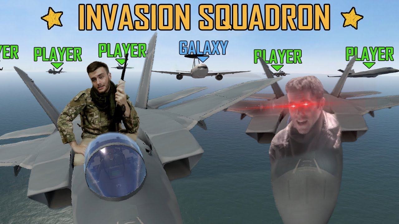 ⚠️INVASION SQUADRON⚠️ | ACE COMBAT Multiplayer VR (VTOL VR MP)