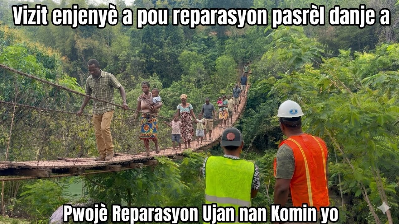 Bon nouvèl pou pasrèl danje a Ing a te vizite l pou ka komanse Ak reparation an