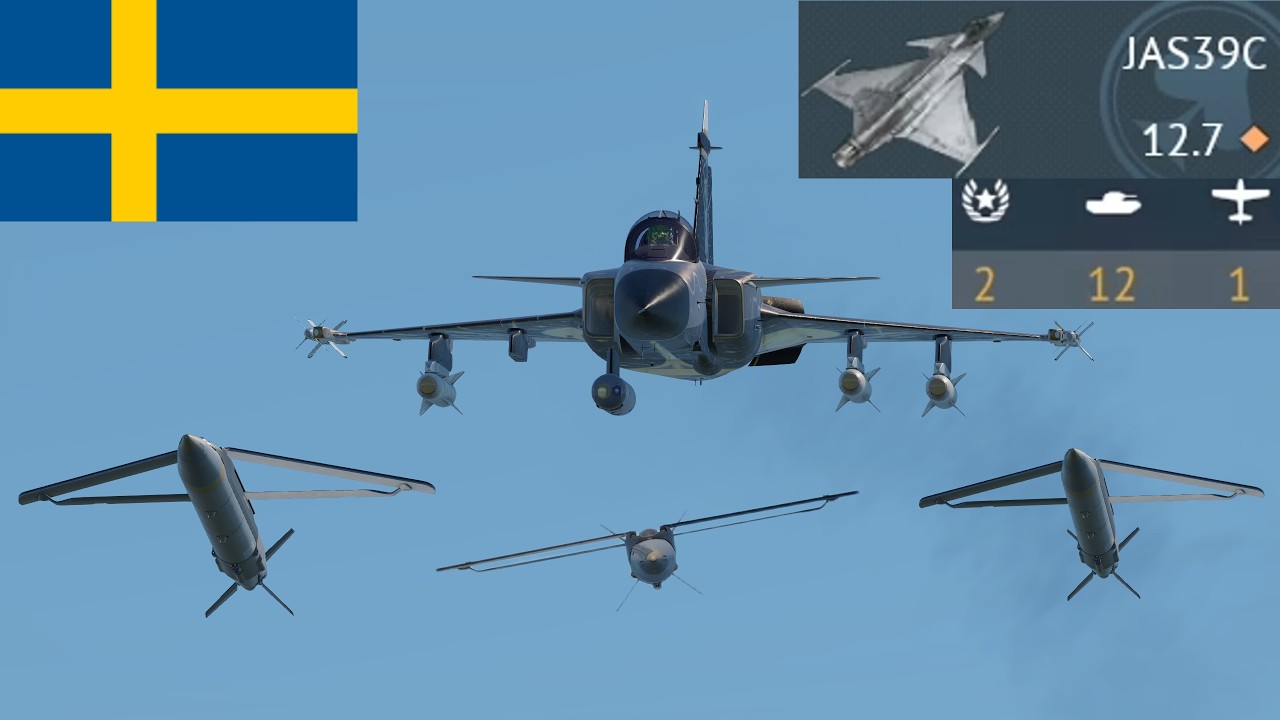 ВЕЛИЧАЙШИЙ ШВЕДСКИЙ CAS (JAS39C CAS)