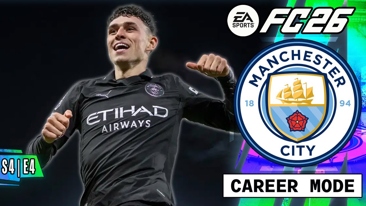 PHIL FODEN IS THE MAIN MAN IN KOMPANY'S SIDE! | S4 E4 | MAN CITY CAREER MODE