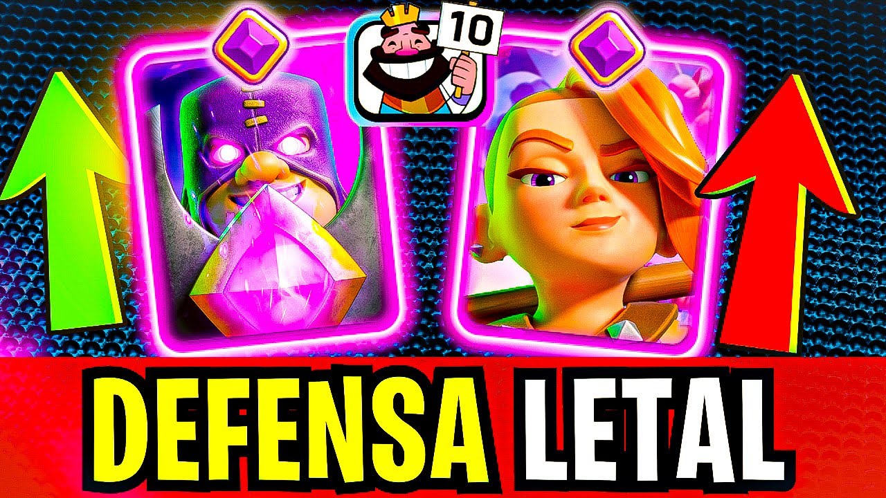 El Mazo Más Defensivo de Clash Royale | Valkiria y Verdugo Evolución