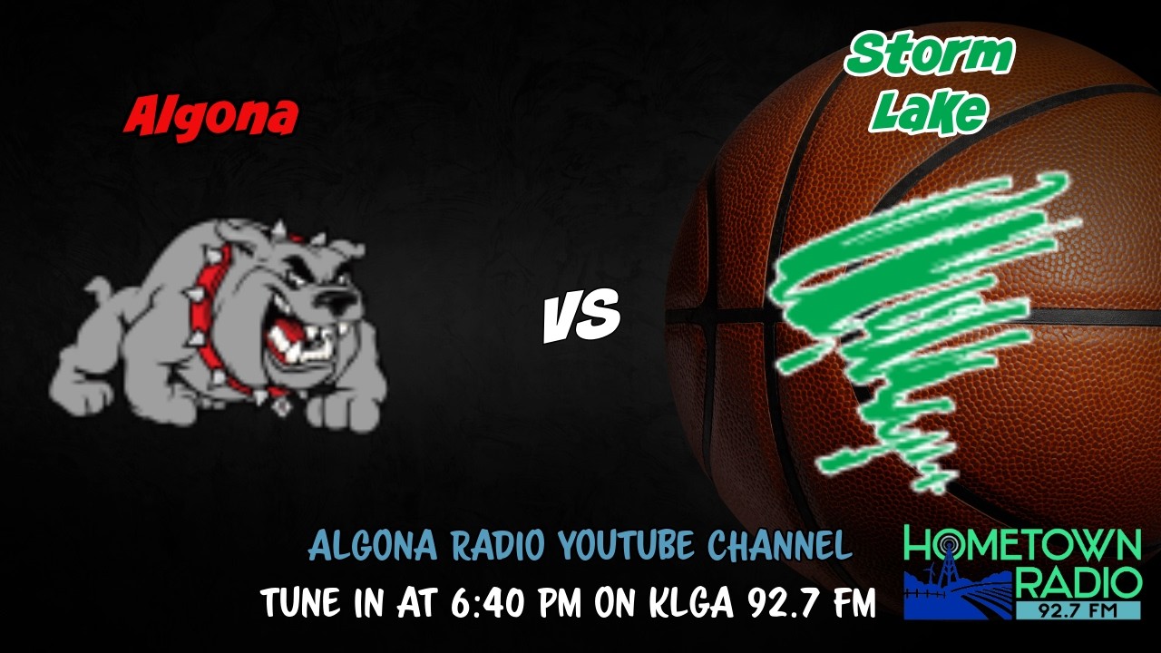 Algona vs. Storm Lake Boys Postseason Basketball