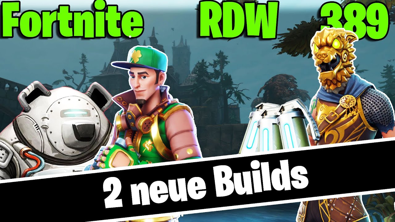 LP Fortnite RDW  - Rette die Welt - 2 neue Builds - Teddy Entdecker und Clusterbomben Soldat -  389