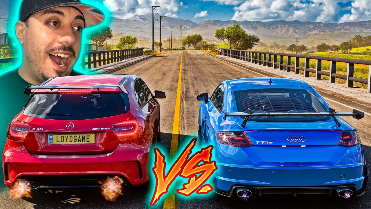 Forza Horizon 5 - Audi TT RS VS Mercedes A45 AMG