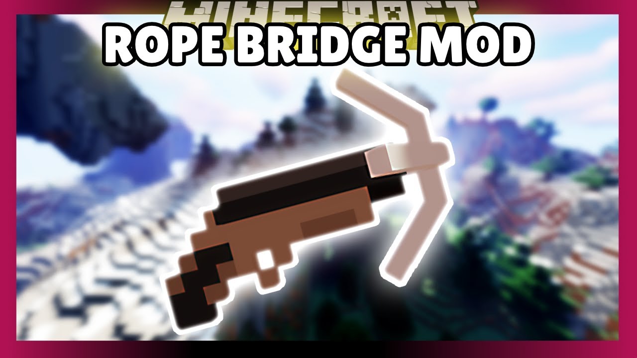Rope Bridge Mod (1.16.4) | Minecraft Mod Showcase
