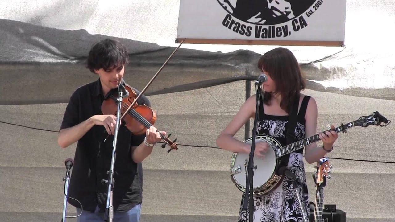Another Side / Tell Me - Molly Tuttle and John Mailander at Grass Valley 2013