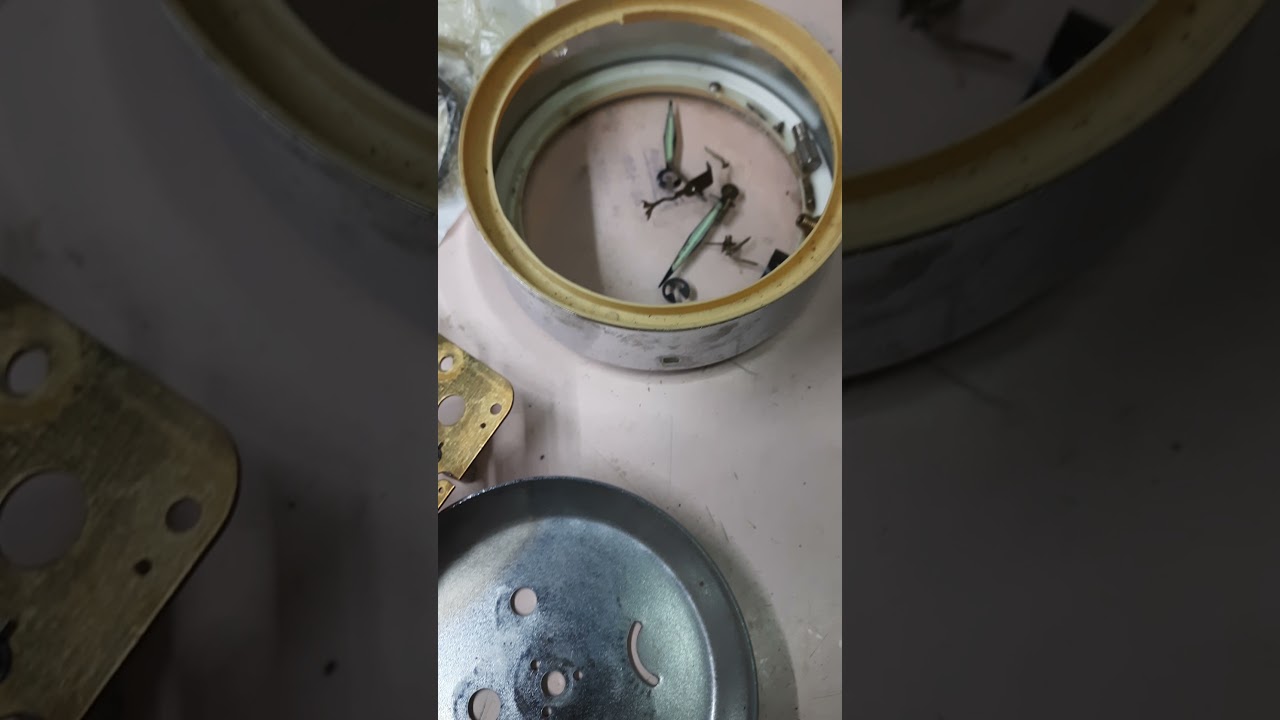 Old Winding HES Alarm Click Stella Service and Changing Springs.