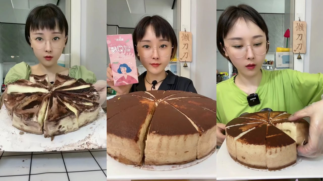 do you like cake? 티라미수 무스케이크를 먹어