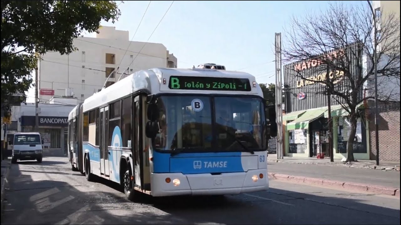 Bielorruso y rusos de TAMSAU/TAMSE - Trolebuses en Cordoba