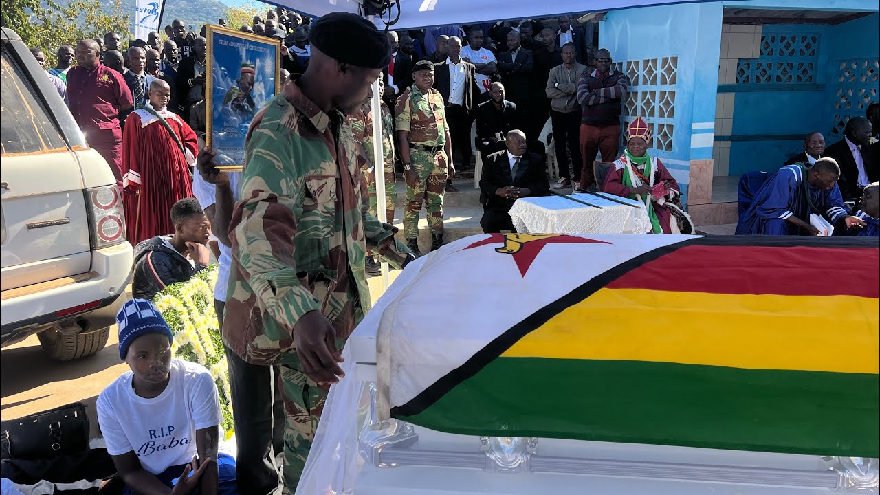 Part 2: Zimbabwe National Army official preaching at Bishop Felix Peresu Masuka’s funeral.