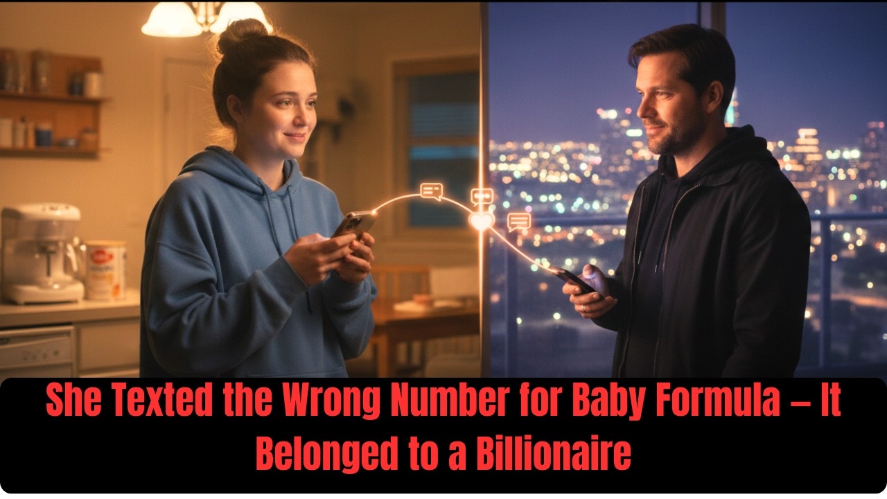 She Texted the Wrong Number for Baby Formula… It Belonged to a Billionaire
