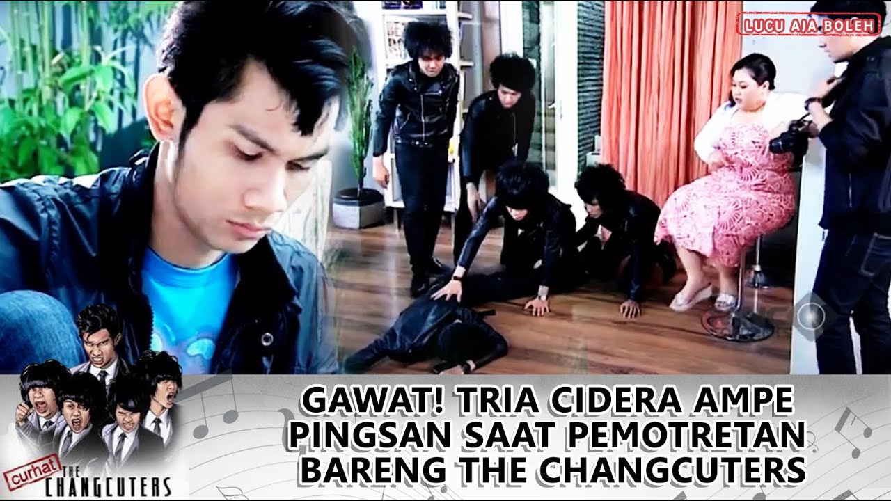 GAWAT! TRIA CIDERA AMPE PINGSAN SAAT PEMOTRETAN BARENG THE CHANGCUTERS - CURHAT CHANCUTER