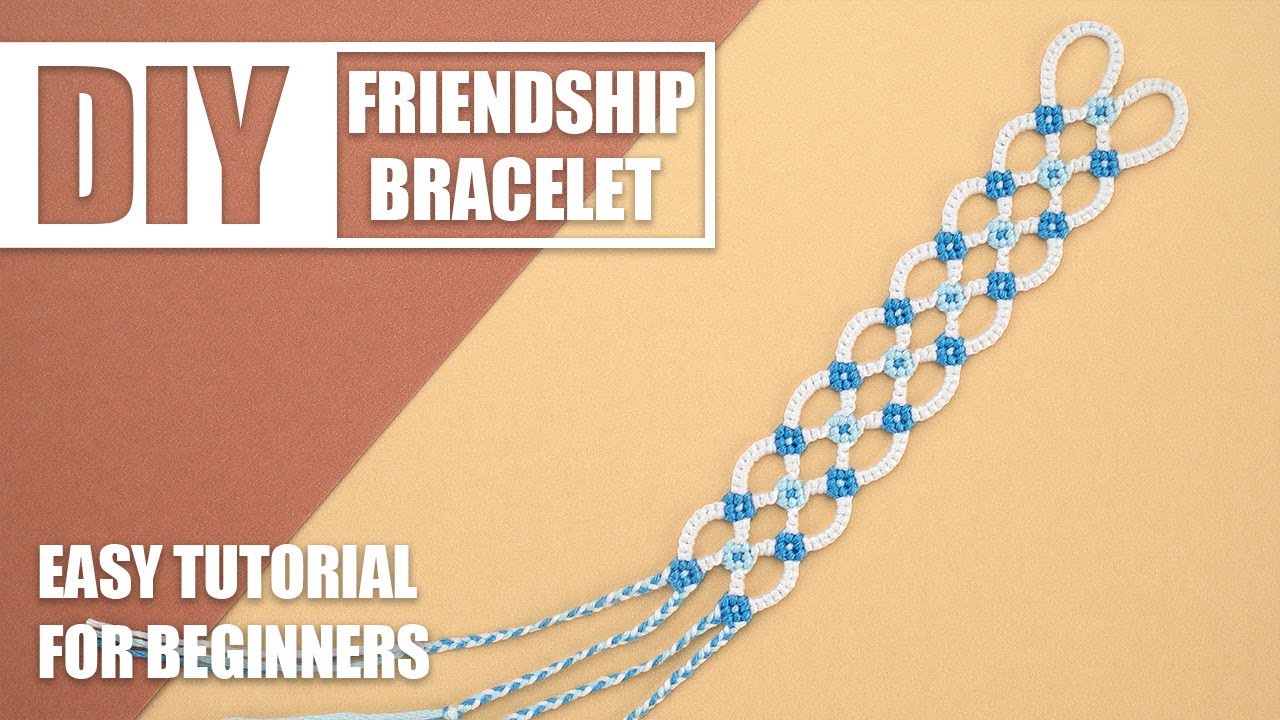 Flowers Cute Shaped Daisy Chain Petal  Macrame Friendship Bracelets | Easy Tutorial for Beginner