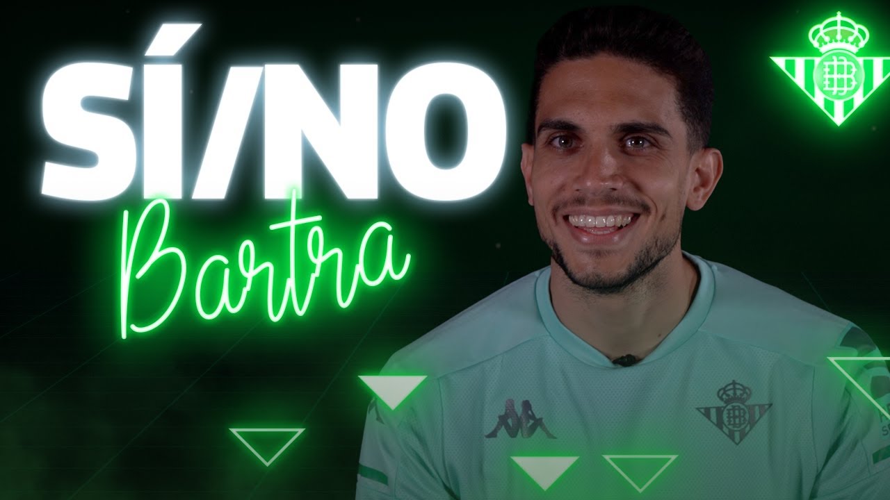 ¡RETO de SÍ/NO con MARC BARTRA! 😁🔥 | CHALLENGE | Real Betis Balompié
