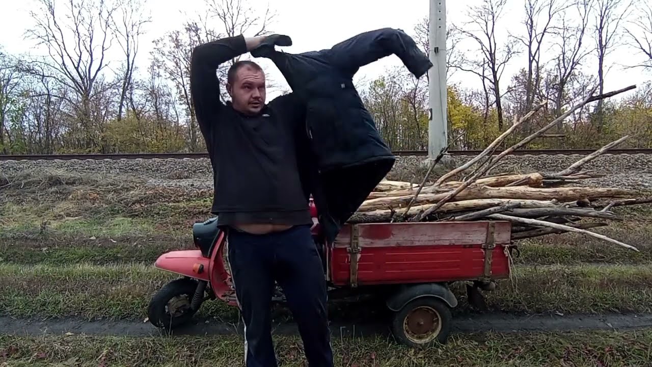 ЕДУ ЗА ДРОВАМИ!Как тянет Муравей???