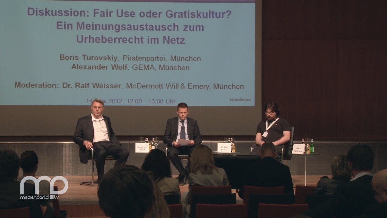 Fair Use oder Gratiskultur? Meinungsaustausch zum Urheberrecht im Netz - Diskussion