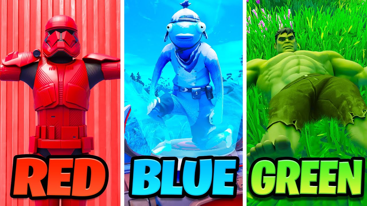 ЭКСТРЕМАЛЬНЫЕ камуфляжные прятки Fortnite!
