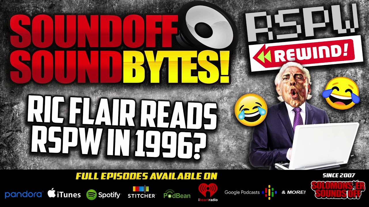 Fan Believes RIC FLAIR Reads RSPW In 1996? 😂 (RSPW Rewind)