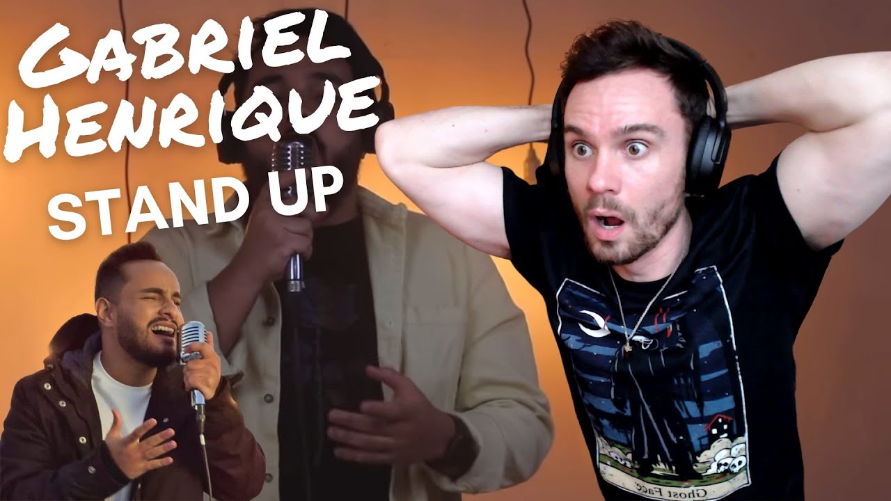 FIRST TIME REACTING TO Gabriel Henrique - Stand Up