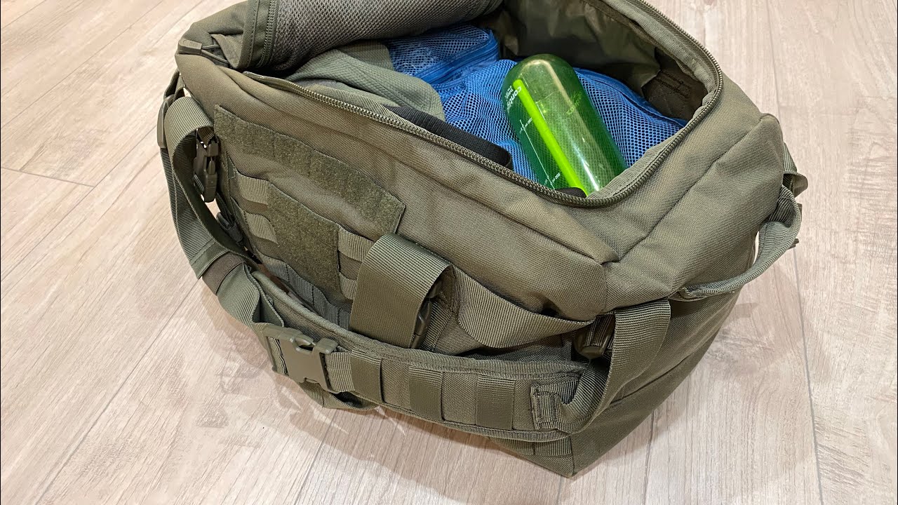 How I pack for a one-week trip with the [5.11 RUSH LBD MIKE 40L] duffle bag