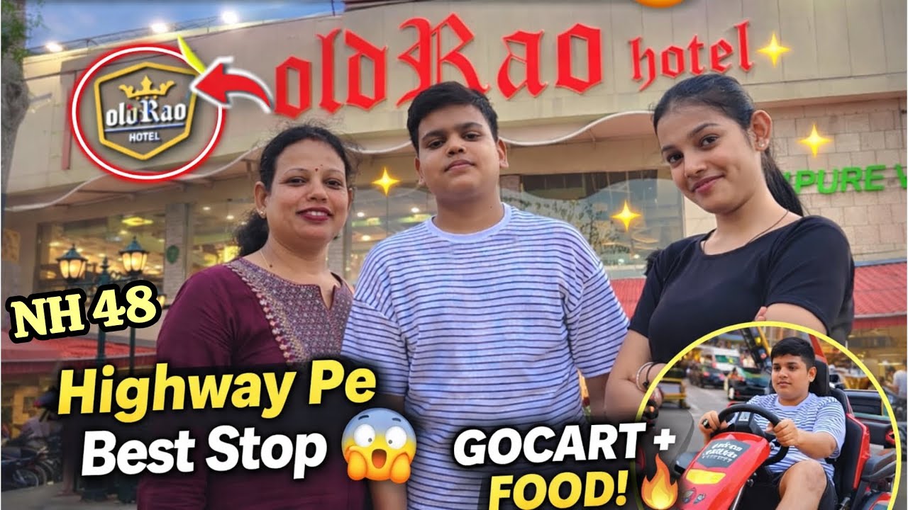 Old Rao Hotel Kapriwas | Best Hotel NH48 | Old Rao Hotel Delhi Jaipur Highway | The Raas Vlog