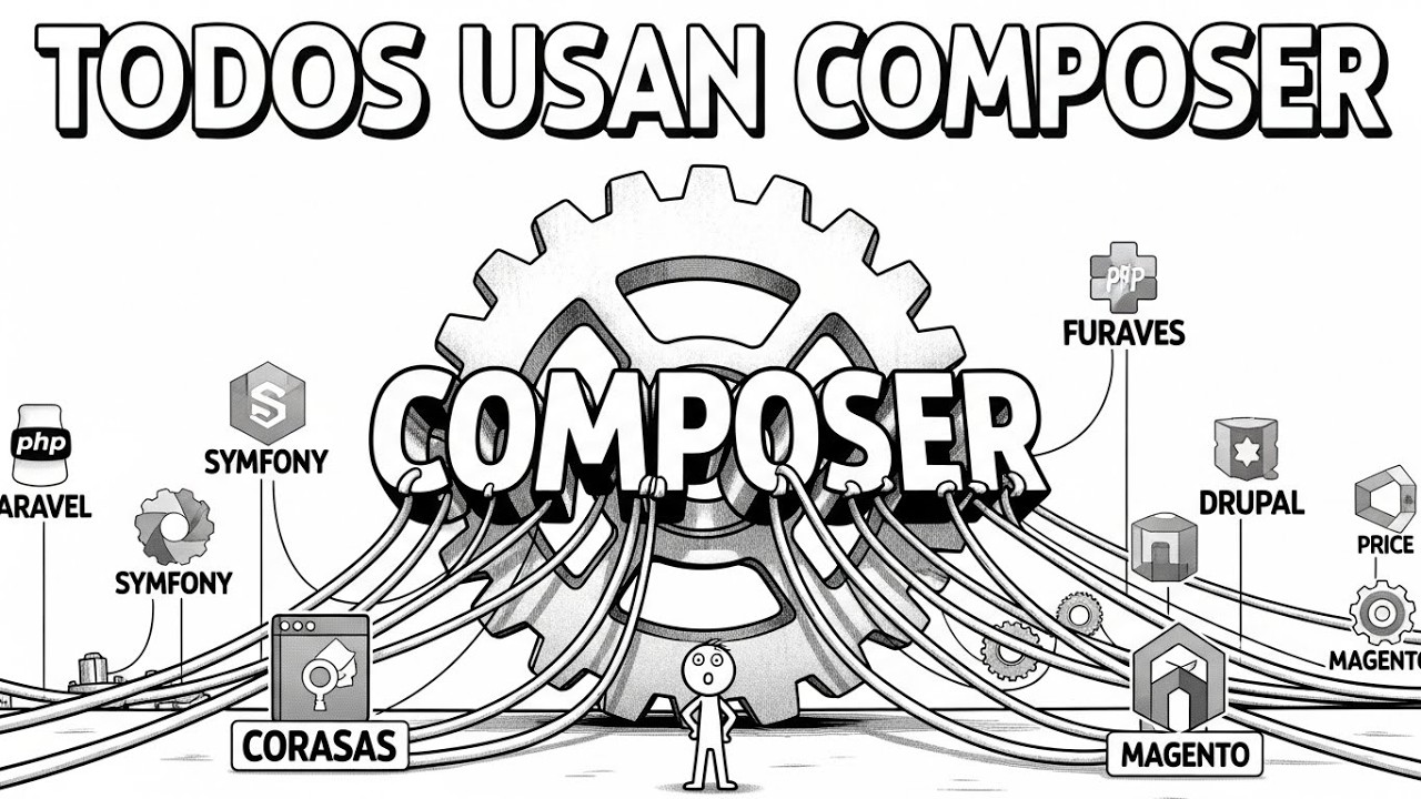 El Salvador de PHP: Composer 🖤 Del Caos a Frameworks Modernos (Laravel, Symfony y más)