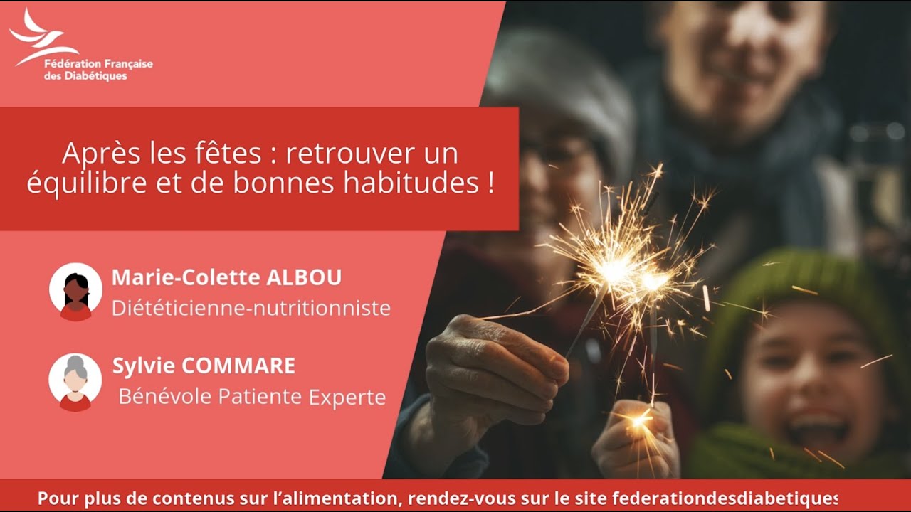 Après les fêtes, retrouver un équilibre et de bonnes habitudes !