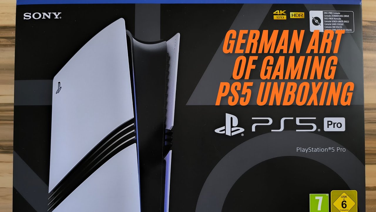 Ich habe es getan und mir eine PS5 Pro Konsole gekauft - Unboxing - German Art of Gaming goes Pro!