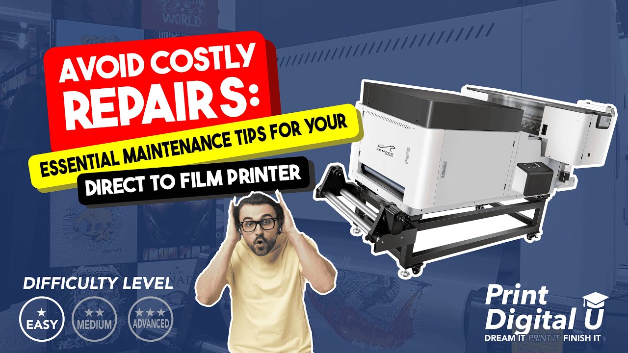 MUST KNOW | MASTER DTF PRINTER | How to | Daily Maintenance | Ultimate instruction | 🖨️✨