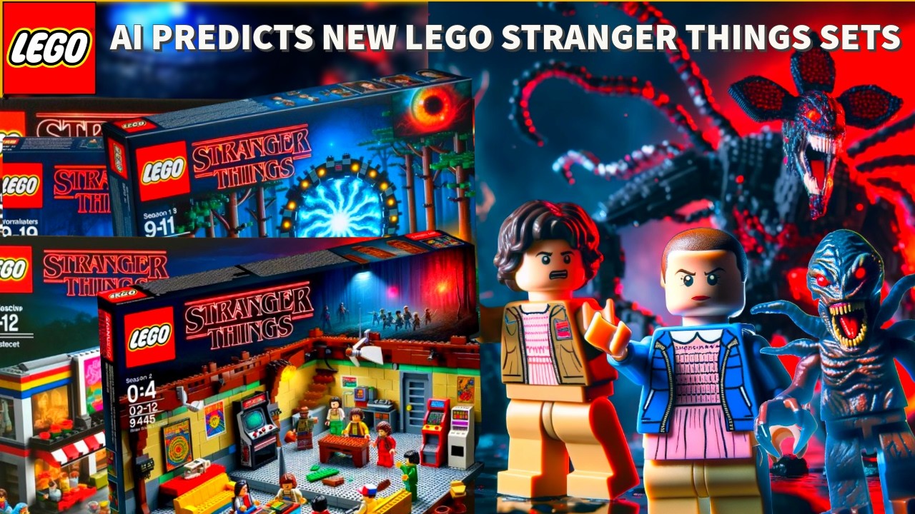 AI CREATE NEW LEGO STRANGER THINGS SETS