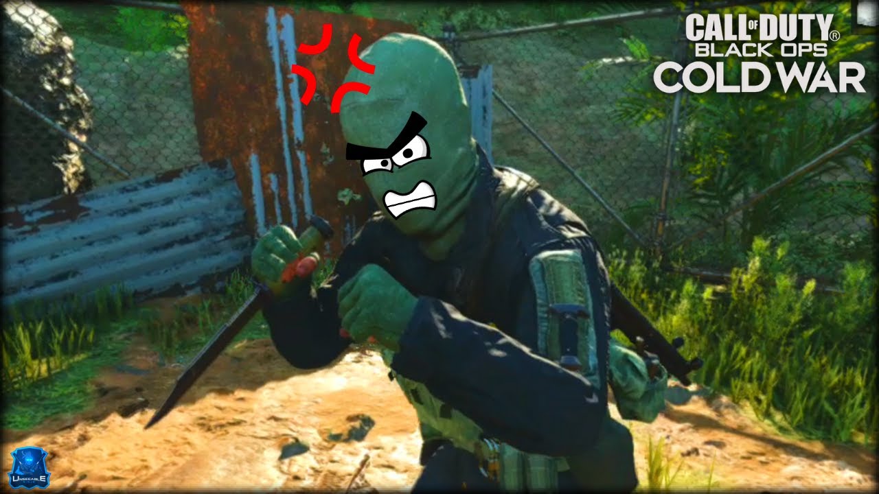 Whoever was running around with a Knife you're the most annoying person ever! 😡 (Black Ops Cold War)