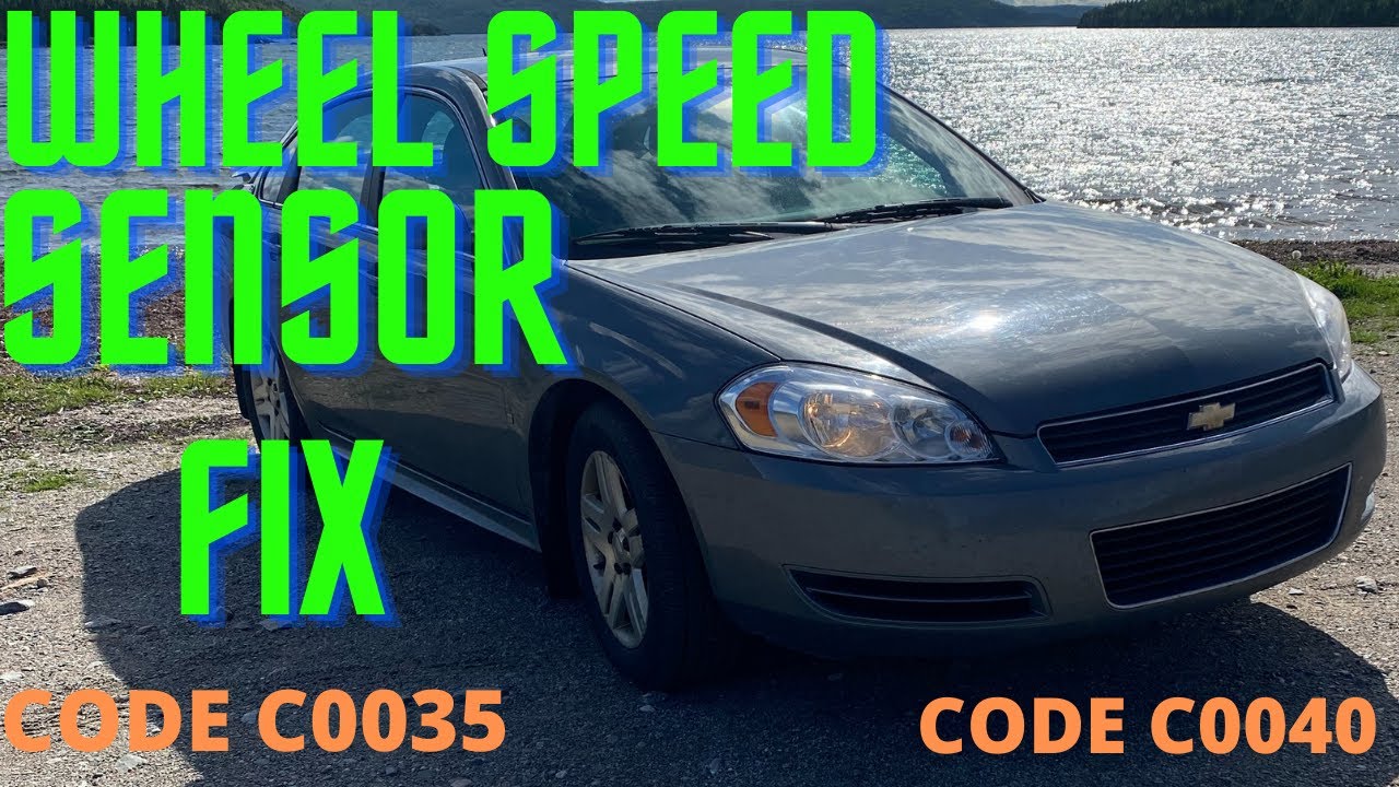 Ремонт датчика скорости колеса Chevrolet Impala 09–11