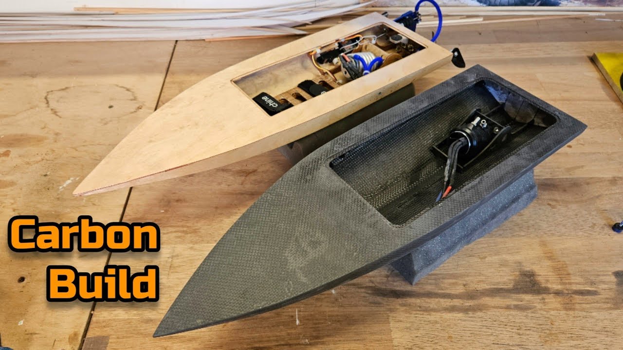 How to make a carbon fiber RC boat with basic tools - part 1