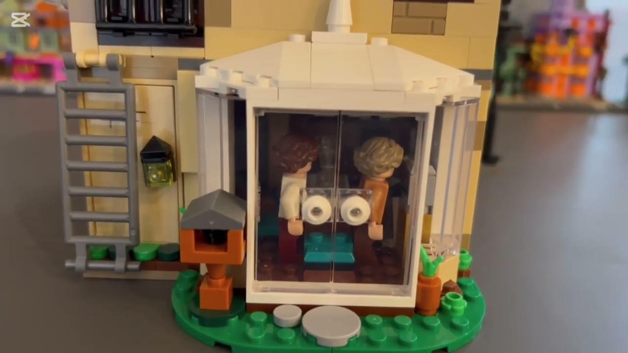 Privet Drive: Aunt Marge’s Visit Lego Harry Potter 76451 part 2 (comparisons at the end)