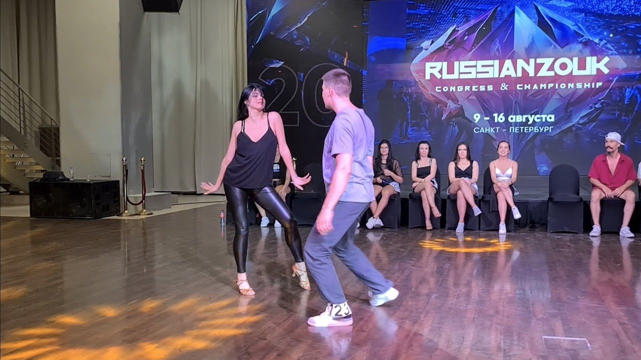 Alexey Ryabev & Anastasiya Chernova. JnJ Advanced. Russian Zouk Congress 2023 | Zouk Dance