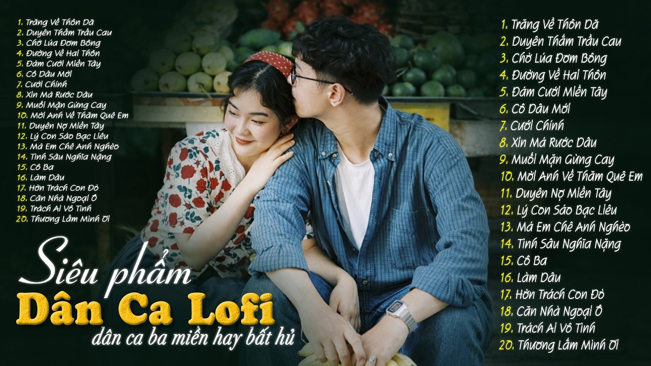 Thư Gi&atilde;n Ngủ Ngon ▶ 𝑷𝒍𝒂𝒚𝒍𝒊𝒔𝒕 D&acirc;n Ca Lofi Nhẹ Nh&agrave;ng Cực Chill | Nhạc Đồng Qu&ecirc; Miền T&acirc;y HOT Tiktok