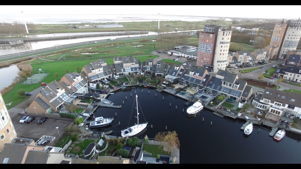 [4K] Julianadorp / Den Helder from above.