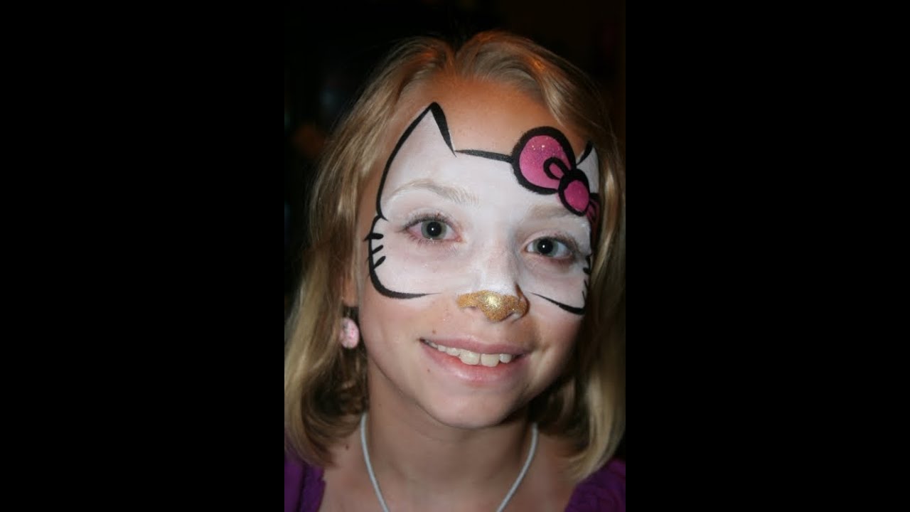 Most Requested Face Painting Hello Kitty