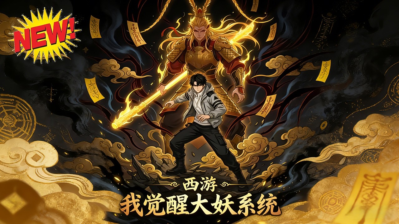 ⚡【新番速递】《西游：我觉醒大妖系统》穿越诡异世界觉醒西游系统，江流靠情绪波动抽大妖卡，召唤齐天大圣横扫一切凶戾鬼祟！#穿越 #悬疑 #逆袭 #爱看动漫