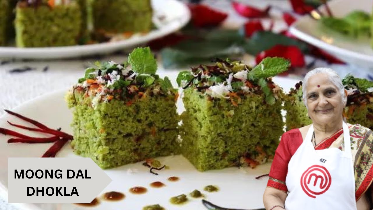 Tasty Moong Dal ka Dhokla recipe by Gujju Ben I ढोकला बनाये वो भी मूंग दाल से I મગની દાળના ઢોકળા