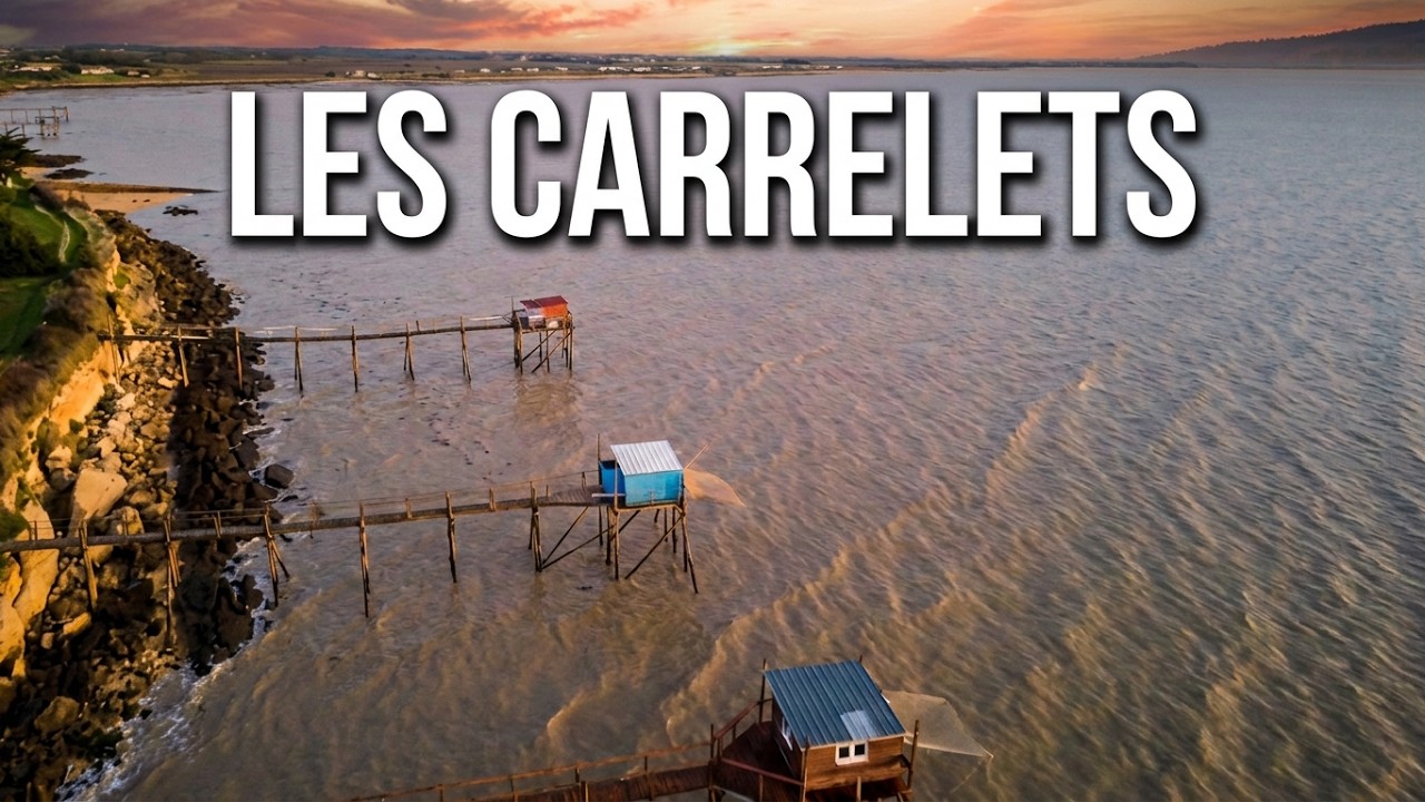 Drone Carrelets et l'Ile Madame (Charente Maritime) - Octobre 2025