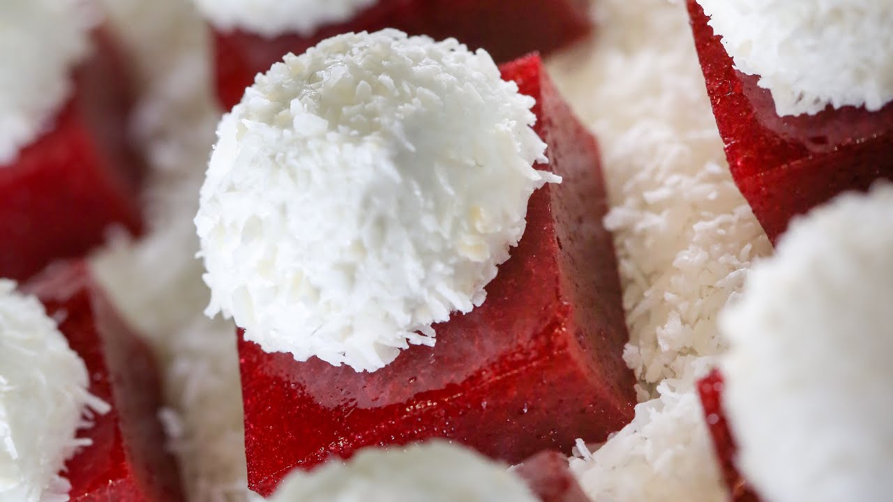 Recette pectine jaune Louis François - Pâte de fruit Coco-Citronnelle
