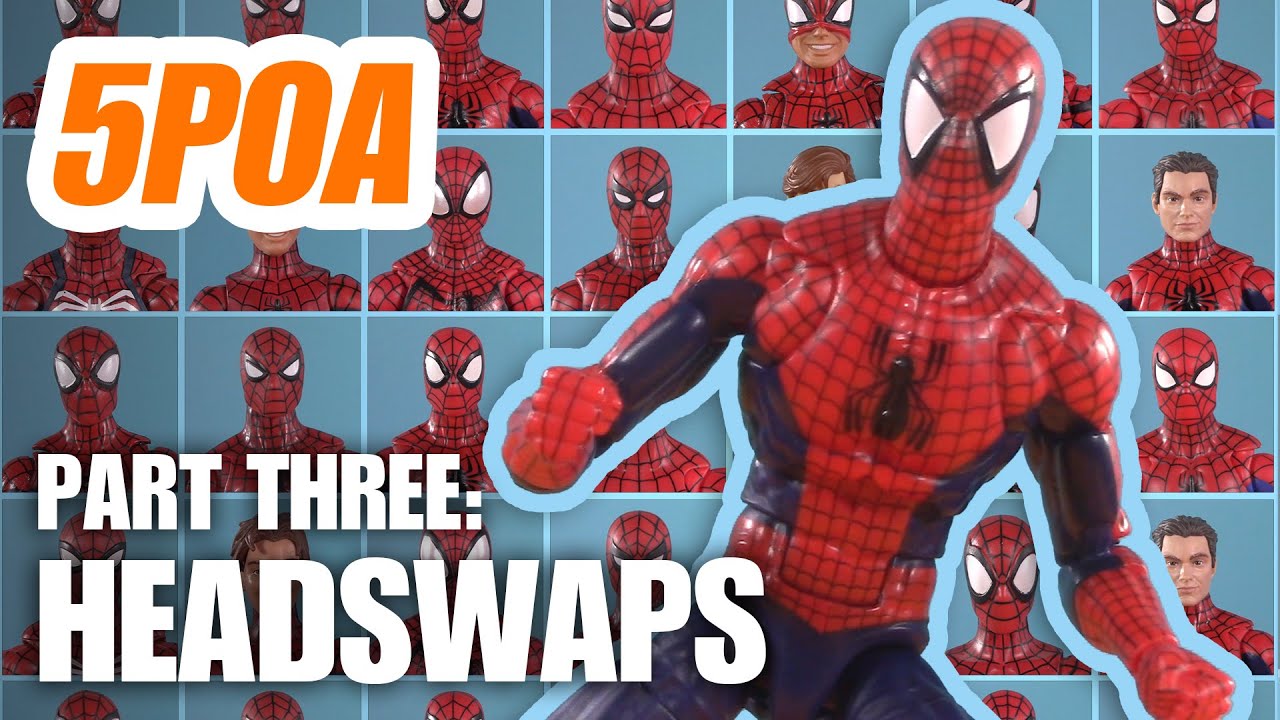 MAXIMUM SPIDER-MAN HEAD SWAPS! Hasbro Marvel Legends Renew Your Vows, Retro, Pizza Spidey, and More