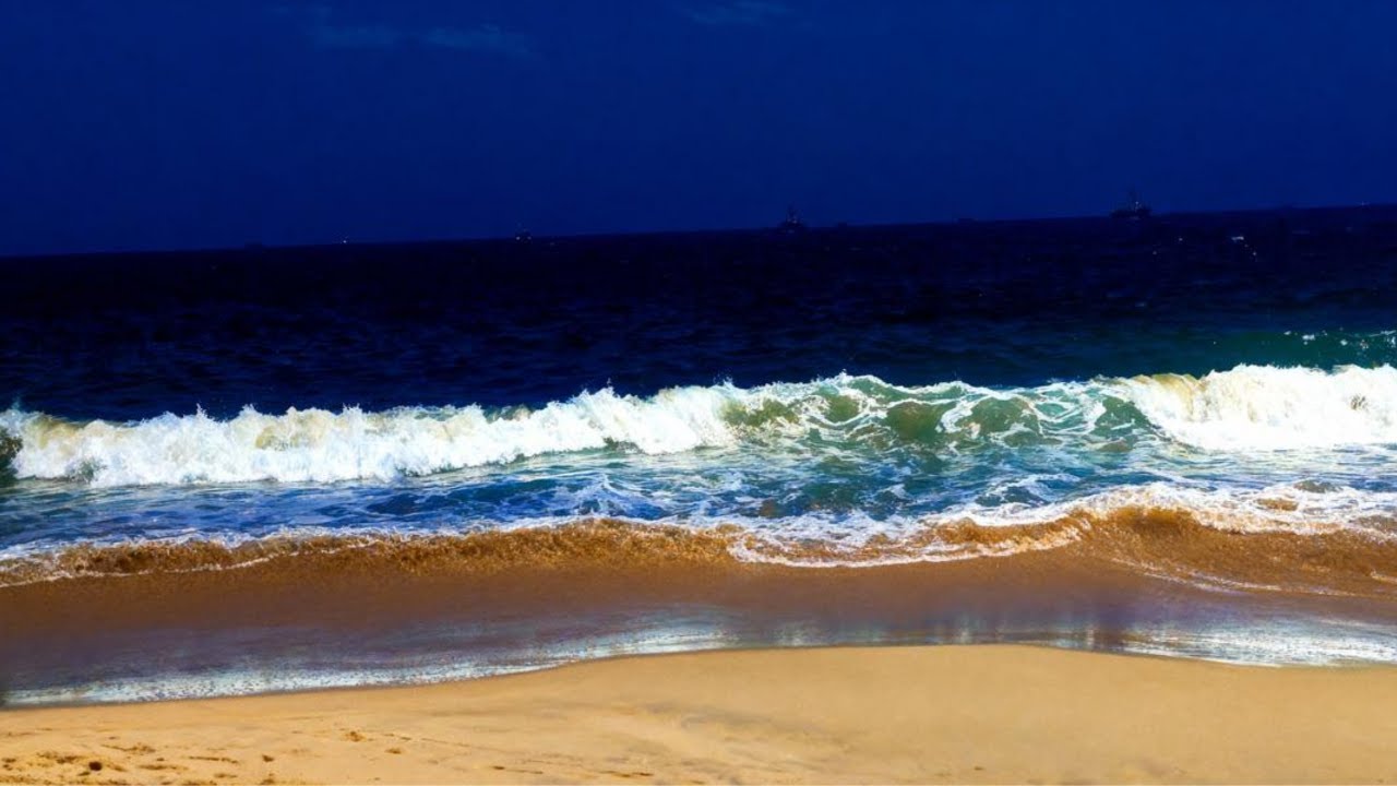 🌊 CONTINUOUS OCEAN WAVES – PEACEFUL WHITE NOISE FOR SLEEP