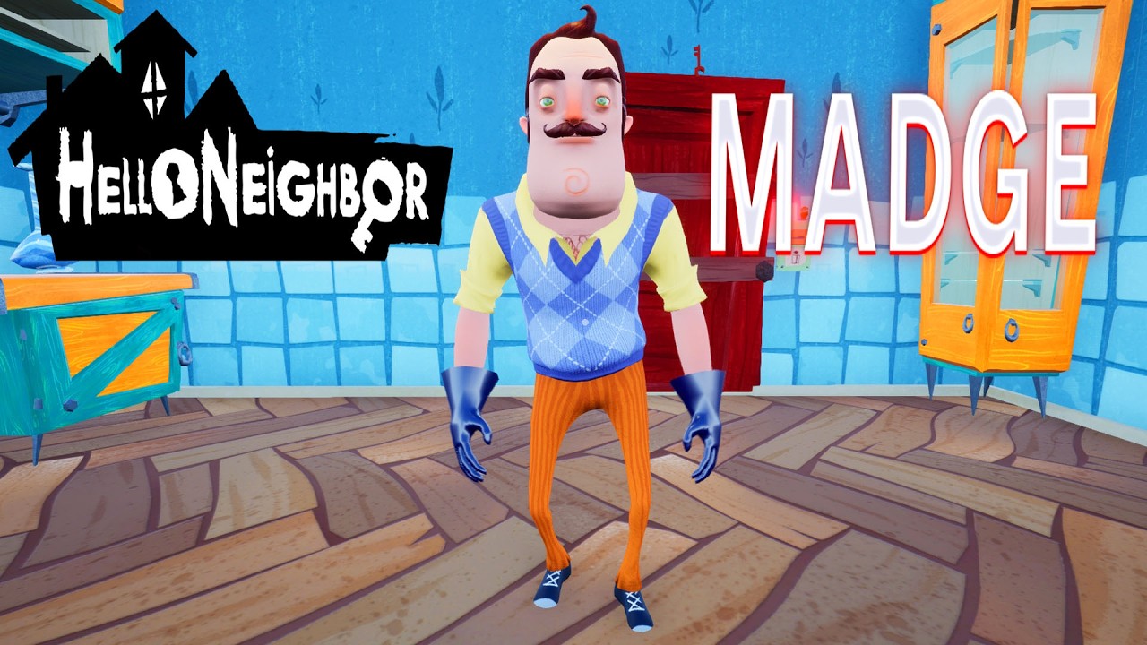 ПРИВЕТ СОСЕД СЕКРЕТ В ТУАЛЕТЕ НИККИ РОТА ПРОХОЖДЕНИЕ В ИГРЕ HELLO NEIGHBOR МОД MADGE
