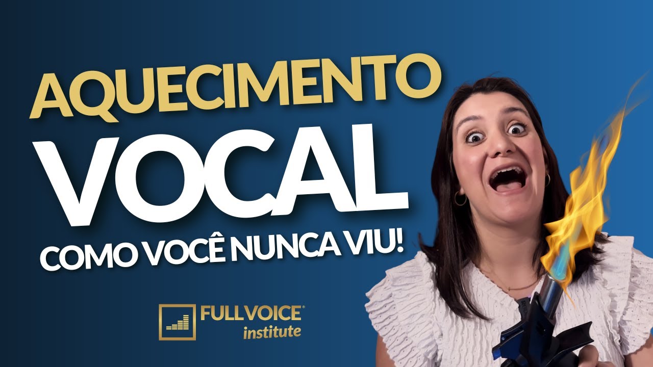 Você já tentou aquecer a voz assim? Aquecimento Vocal - Tudo o que você precisa saber!