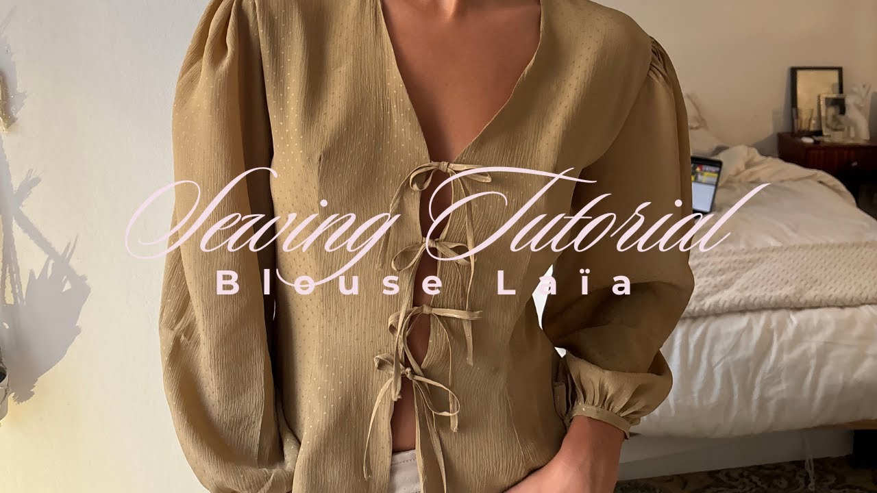 Tutoriel Couture | Patron Blouse Laïa JANAROSE