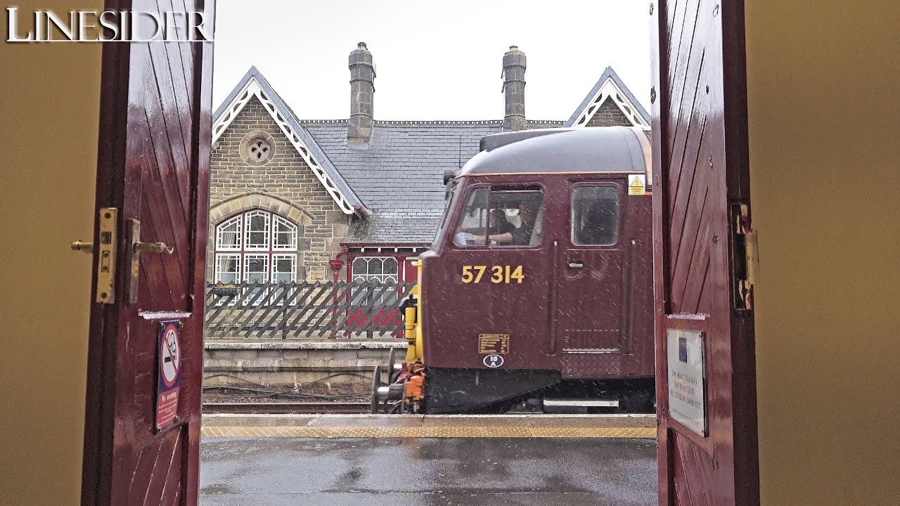 Rainy Afternoon at Dent Station for The Northern Belle