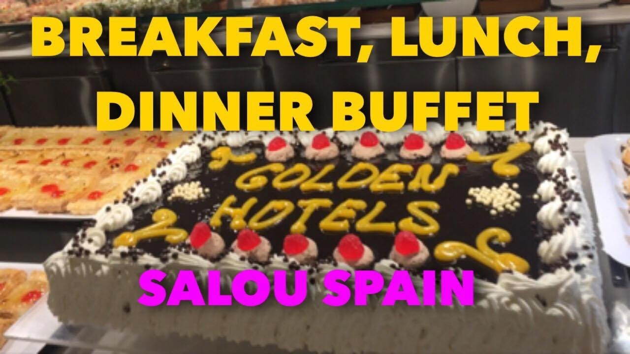 Breakfast, Lunch, Dinner Buffet | Golden Port Salou Hotel | Spain