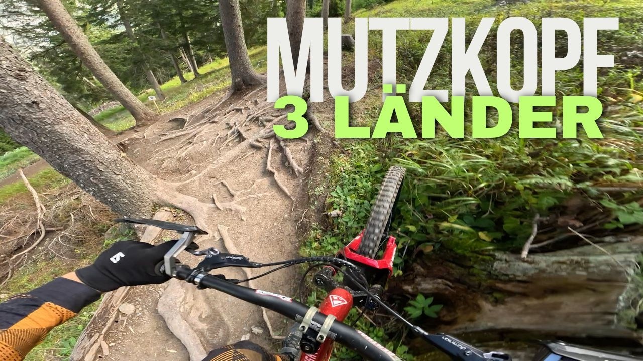 Enduro heizen am Mutzkopf / 3 L&auml;nder Enduro Trails / Elven Trail / Green Trail
